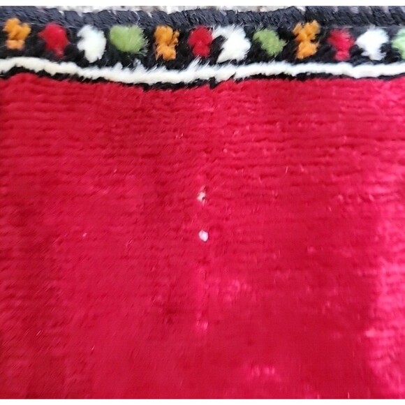 VTG Pointer Dog Bird Hunt Scene Tapestry Rug Rayon Cotton 38x20" Man Cave Cabin - Picture 3 of 8